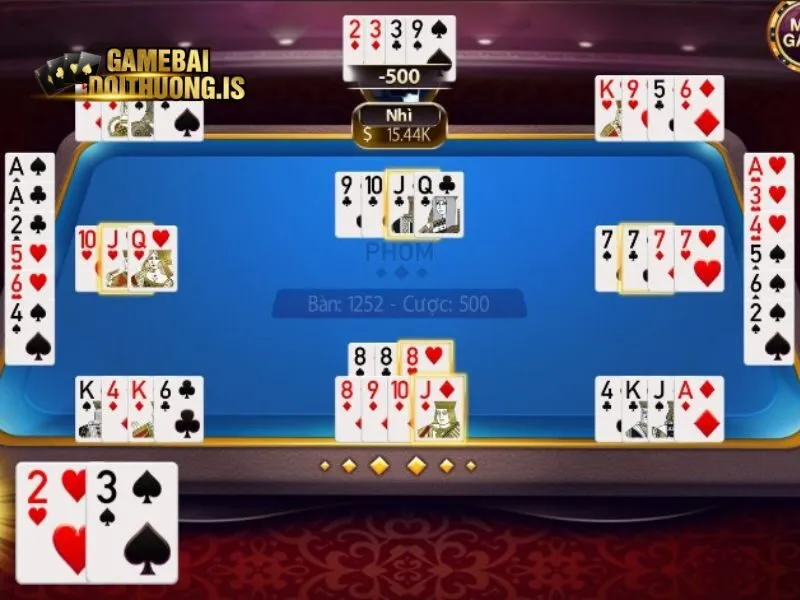 Ăn bài nhanh nếu quân bài đó giúp bạn tạo phỏm