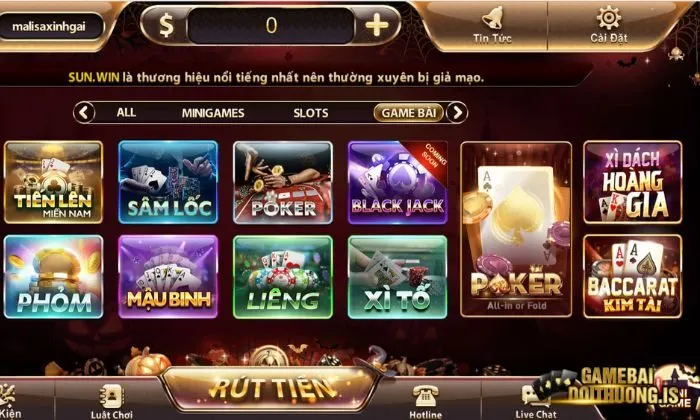 Bài tây sunwin Tìm hiểu về sân chơi bài tây Sunwin