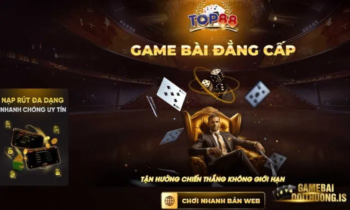 Bài Tây Top88 Không gian chơi game mới mẻ