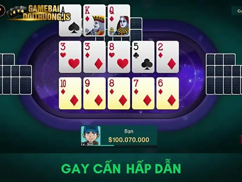 Cá cược mậu binh với luật chơi thú vị