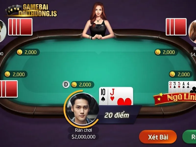 Chơi xì tố với cơ hội thắng lớn