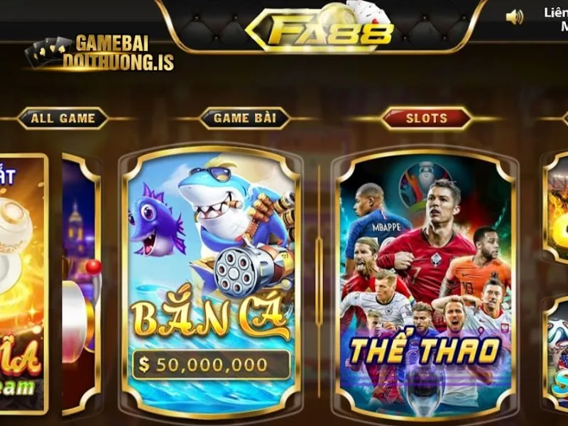 FA88 nạp rút tiện lợi qua nhiều hình thức