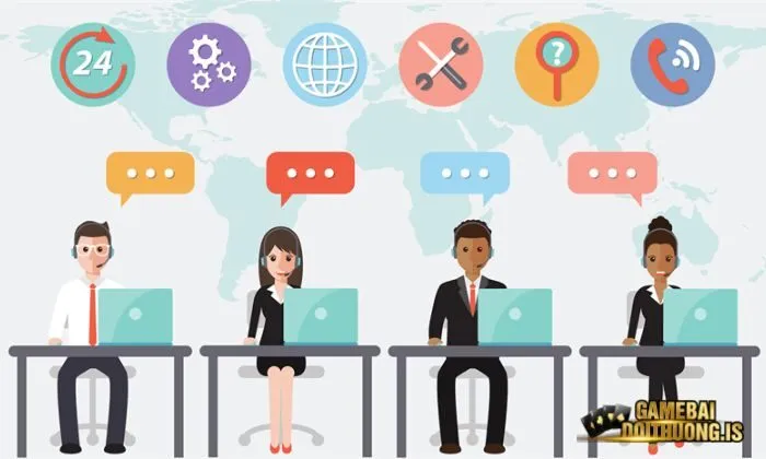 Dịch vụ chăm sóc khách hàng tại cổng game uy tín nhiệt tình, chu đáo