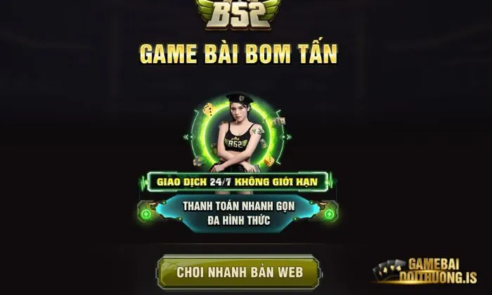 Cổng game B52 đang tin cậy, uy tín hàng đầu