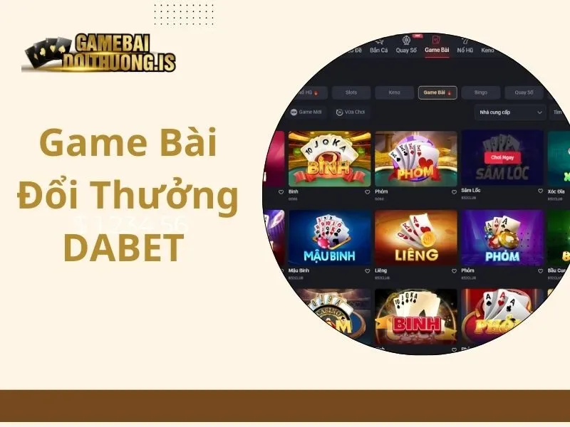 game bài đổi thưởng dabet