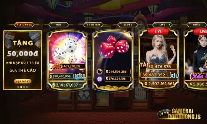 Giao diện Go88 bắt mắt, sôi động