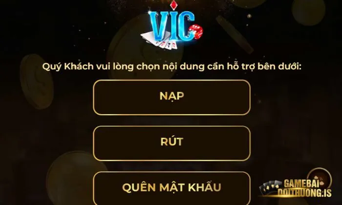 Game bài đổi thưởng VICWIN Dịch vụ hỗ trợ khách hàng của cổng game VICWIN được đánh giá cao