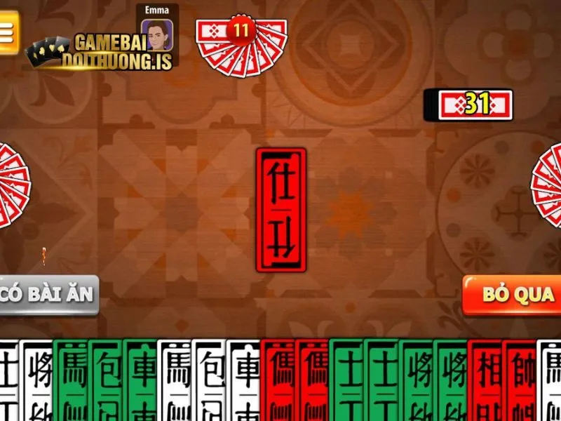 Game bài Tứ sắc đặc trưng game bài Việt