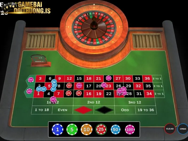 Hướng dẫn cách chơi Roulette 789Club cơ bản 