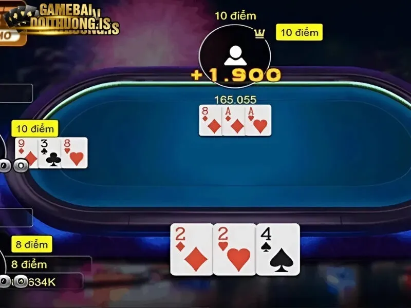 Luật chia bài khi tham gia ván cược 