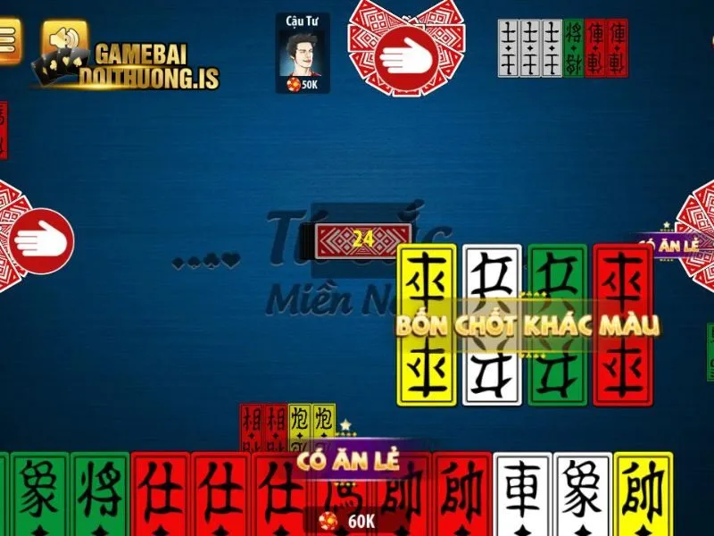 Luật chơi tứ sắc bài có nhiều điểm đặc biệt