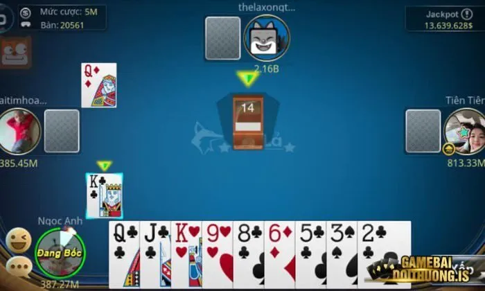 Luật tính điểm bài Phỏm Mayclub đơn giản