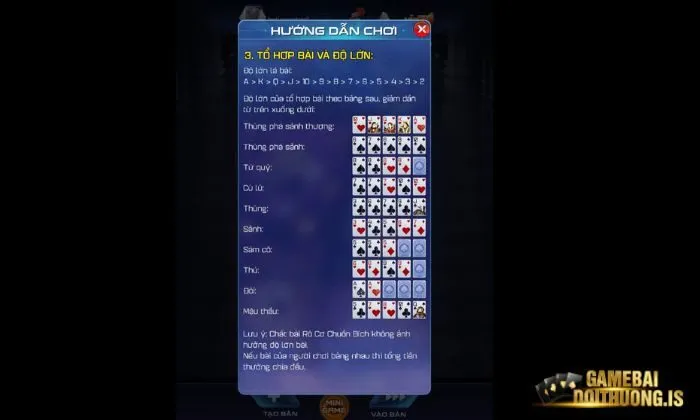 Poker ric Thuật ngữ thường gặp trong game bài Poker Ric