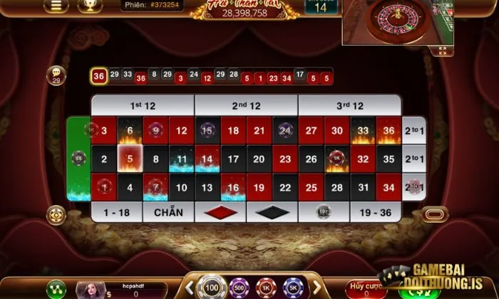 Roulette Mayclub Cách chơi Roulette tại Mayclub đơn giản