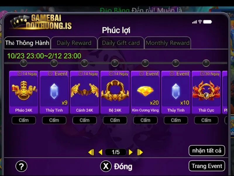 Săn cá VIP đem đến cơ hội nhận thưởng cực lớn