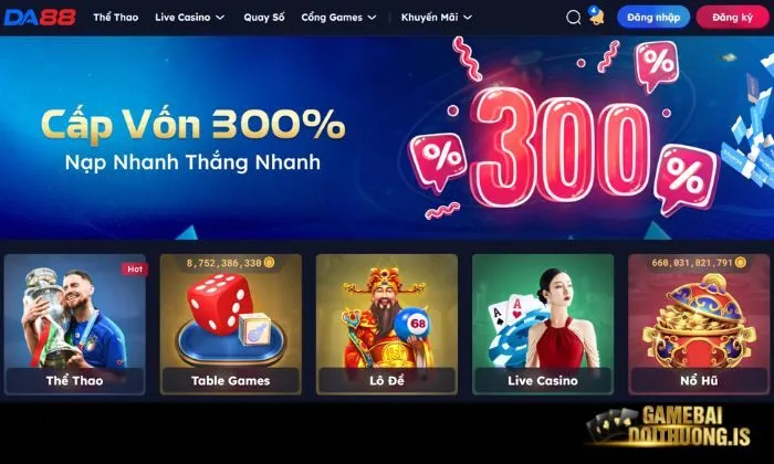 tải game bài đổi thưởng Da88 Giao diện tinh tế mang đến trải nghiệm tốt nhất cho người dùng