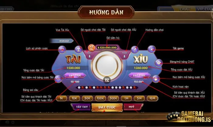 Tài xỉu iwinclub Hướng dẫn chơi Tài xỉu tại Iwinclub