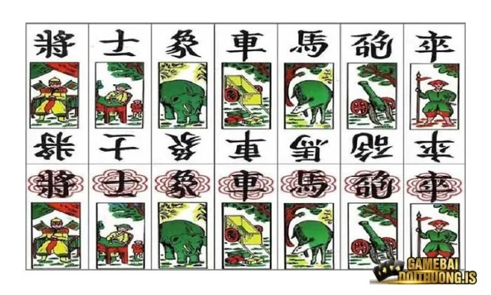 Các lá bài trong bộ bài Tam Cúc Gemwin