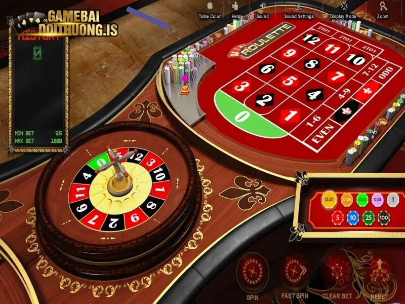 Thông tin chung về game bài Roulette Win79