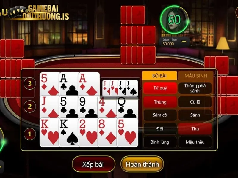 Thuật ngữ quan trọng khi chơi Mậu Binh 789Club 