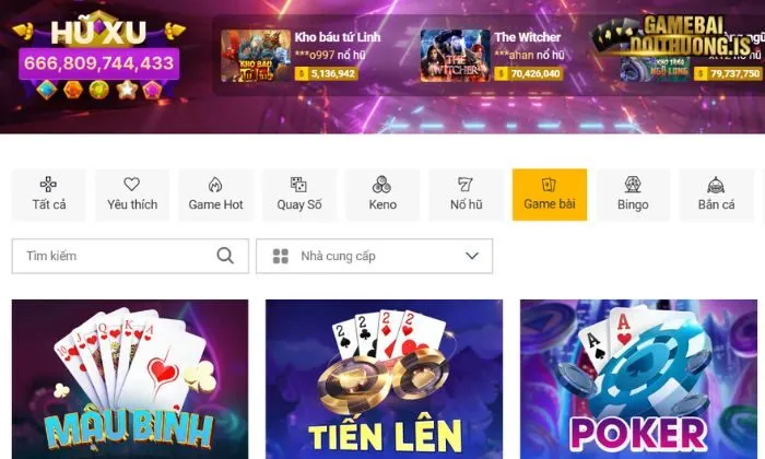 Trải nghiệm game bài Poker 