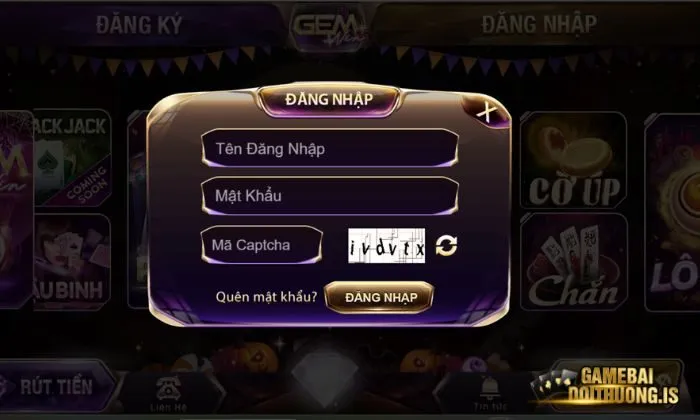 x Hướng dẫn các bước tham gia cược xì dách tại Gemwin