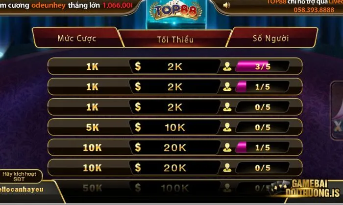 Xì Dách Top88 Xì Dách Top88 bắt đầu với từ 2 đến 4 người tham gia