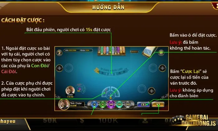 Xì Dách Top88 Lựa chọn bàn cược phù hợp ưng ý.