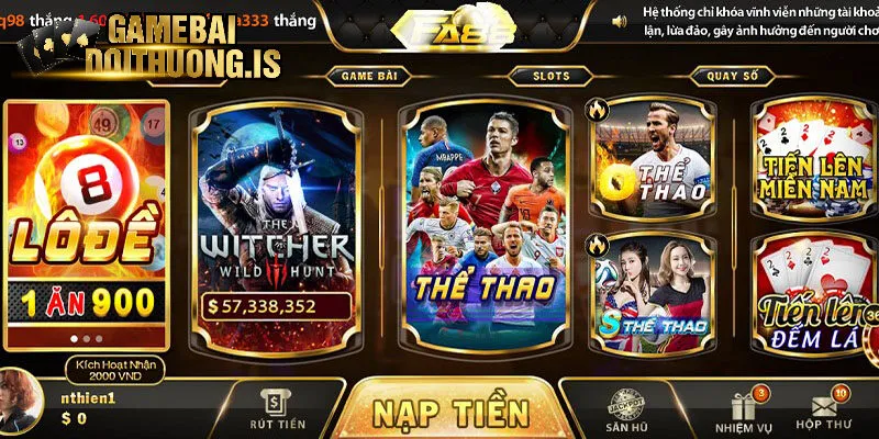 tải Game bài đổi thưởng fa88
